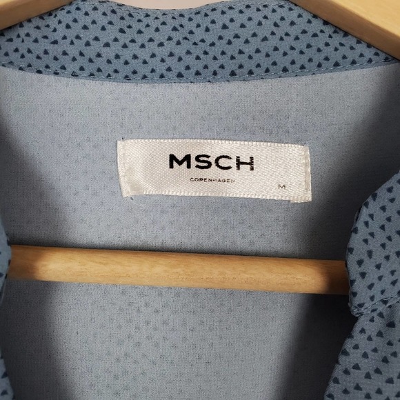 MSCH Blue Midi Cottagacore Petticoat Dress MEDIUM - Picture 6 of 8